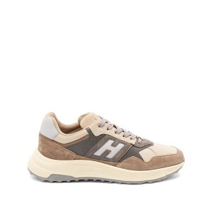 �z�[�K�� �����Y �X�j�[�J�[ �V���[�Y Hyperlight panelled sneakers Brown