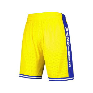 �~�b�`�F��&�l�X �����Y �J�W���A���p���c �{�g���X Nba 1974-75 golden state warriors side lettering home shorts Yellow