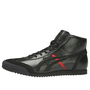 Onitsuka Tiger IjcJ^CK[ Y Xj[J[ Black/Red yOnitsuka Tiger Mexico Mid Runner Dx 'Black Leather' 1181A117-001z TCY US_10(28.0cm)