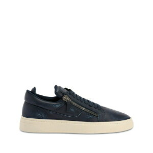 �W���[�b�y�U�m�b�e�B �����Y �X�j�[�J�[ �V���[�Y Gz94 double-zip low-top sneakers Blue