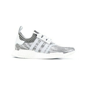 �A�f�B�_�X �����Y �X�j�[�J�[ �V���[�Y Nmd_r1 primeknit glitch camo sneakers Grey