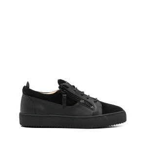 �W���[�b�y�U�m�b�e�B �����Y �X�j�[�J�[ �V���[�Y Frankie double-zip low-top sneakers Black