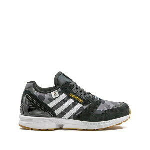 �A�f�B�_�X �����Y �X�j�[�J�[ �V���[�Y X bape x undefeated zx 8000 black sneakers Black