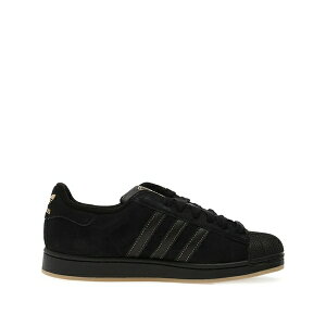 �A�f�B�_�X �����Y �X�j�[�J�[ �V���[�Y Superstar ii three-stripes sneakers Black