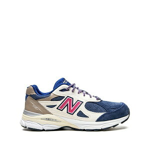 �j���[�o�����X �����Y �X�j�[�J�[ �V���[�Y X kith new balance 990 v3 daytona sneakers Blue