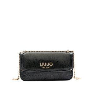 �����[�W���[ ���f�B�[�X �n���h�o�b�O �o�b�O Small lizard effect chain satchel Black