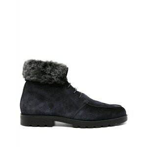 �T���g�[�j �����Y �u�[�c �V���[�Y Lace-up suede boots Blue