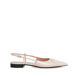�}���j ���f�B�[�X �p���v�X �V���[�Y Slingback pointed-toe flats Pink