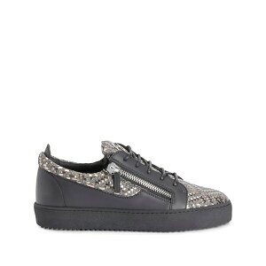 �W���[�b�y�U�m�b�e�B �����Y �X�j�[�J�[ �V���[�Y Frankie double-zip low-top sneakers Grey