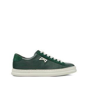 �J���y�[�� ���f�B�[�X �X�j�[�J�[ �V���[�Y Runner four leather suede sneakers Green