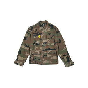 �E�H�[�������[�^�X �����Y �W���P�b�g���u���]�� �A�E�^�[ Camouflage-pattern multiple-patches overshirt Green