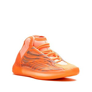 �A�f�B�_�X �����Y �X�j�[�J�[ �V���[�Y Yeezy quantum hi-res orange sneakers Orange