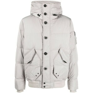 �x���X�^�b�t �����Y �W���P�b�g���u���]�� �A�E�^�[ Radar hooded padded jacket Grey