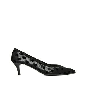 �C�U�x�� �}���� ���f�B�[�X �p���v�X �V���[�Y Peleo polka-dot mesh pumps Black