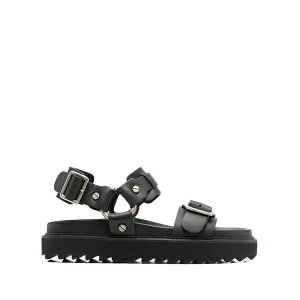 �A�N�l �X�g�D�f�B�I�Y ���f�B�[�X �T���_�� �V���[�Y Buckle-fastening leather sandals Black