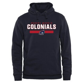 ファナティクス メンズ パーカー・スウェットシャツ アウター Robert Morris Colonials Team Strong Pullover Hoodie Navy