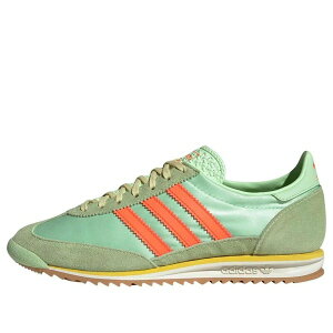 adidas �A�f�B�_�X ���f�B�[�X �X�j�[�J�[ Semi Green Spark/Solar Orange/Off White �y(WMNS) adidas SL 72 OG 'Green Spark Satin' JI0197�z �T�C�Y US_6.5(23.5cm)