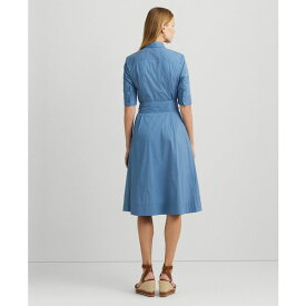 ラルフローレン レディース ワンピース トップス Cotton Shirtdress Pale Azure