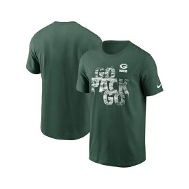 ナイキ レディース Tシャツ トップス Men's Green Green Bay Packers Local Essential T-shirt Green