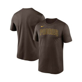 ナイキ レディース Tシャツ トップス Men's Brown San Diego Padres Wordmark Legend T-shirt Brown