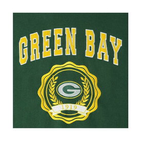 トミー ヒルフィガー レディース パーカー・スウェットシャツ アウター Women's Green Green Bay Packers Becca Drop Shoulder Pullover Hoodie Green