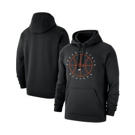 ナイキ レディース パーカー・スウェットシャツ アウター Men's Black Oregon State Beavers Basketball Icon Club Fleece Pullover Hoodie Black