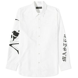 マスターマインド・ジャパン メンズ シャツ トップス mastermind JAPAN Oxford Shirt White