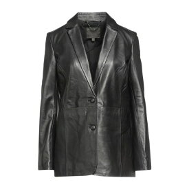 【送料無料】 ムーバー レディース ジャケット＆ブルゾン アウター Overcoats Black