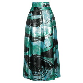 【送料無料】 ミスカリス アトリエ レディース スカート ボトムス Maxi skirts Green