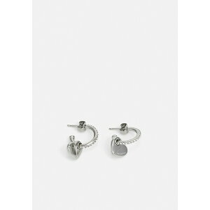 g~[ qtBK[ fB[X sAXCO ANZT[ LOVE - Earrings - silver-coloured/white