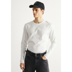 {X Y T_ V[Y TACKS - Long sleeved top - white