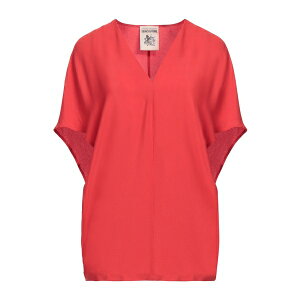 �y���������z �Z�~�N�`���[�� ���f�B�[�X T�V���c �g�b�v�X Tops Red