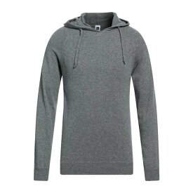 【送料無料】 バーク メンズ ニット&セーター アウター Sweaters Light grey