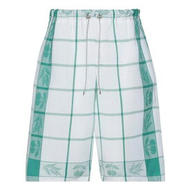 【送料無料】 アフターホームワーク メンズ カジュアルパンツ ボトムス Shorts & Bermuda Shorts Emerald green