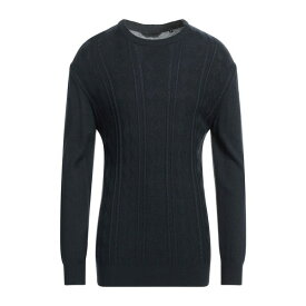 【送料無料】 エクステ メンズ ニット&セーター アウター Sweaters Midnight blue