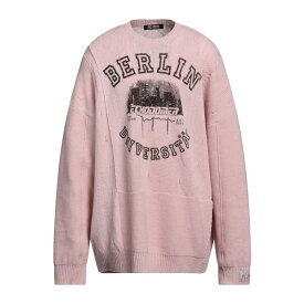 【送料無料】 ラフ・シモンズ メンズ ニット&セーター アウター Sweaters Pink