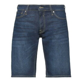 【送料無料】 ゲス メンズ デニムパンツ ボトムス Denim shorts Blue