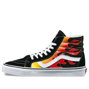 Vans �o���Y �����Y �X�j�[�J�[ �yVans SK8-HI Reissue 'Flames' VN0A2XSBPHN�z �T�C�Y US_9(27.0cm)