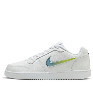 Nike �i�C�L �����Y �X�j�[�J�[ �yNike Ebernon Low Premium 'White Lime Blast' AQ1774-100�z �T�C�Y US_9(27.0cm)