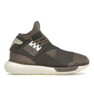 adidas �A�f�B�_�X �����Y �X�j�[�J�[ �yadidas Y-3 Qasa High Brown Cream White�z �T�C�Y US_9(27.0cm) Brown/Brown/Cream White