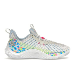 Under Armour �A���_�[�A�[�}�[ �����Y �X�j�[�J�[ �yUnder Armour Curry 10 Splash Party�z �T�C�Y US_11(29.0cm) White/Multi