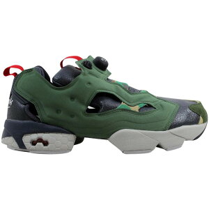 Reebok ���[�{�b�N �����Y �X�j�[�J�[ �yReebok Instapump Fury OG VP Black�z �T�C�Y US_5(23.0cm) Black/Green-Grey