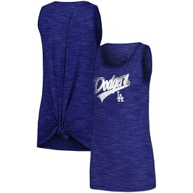 ニューエラ レディース Tシャツ トップス Los Angeles Dodgers New Era Women's SpaceDye Active Tank Top Royal