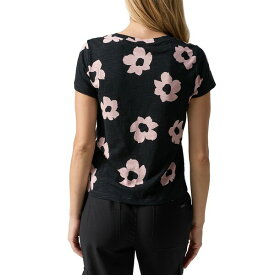 サンクチュアリー レディース Tシャツ トップス Women's The Perfect Printed T-Shirt Rose Smoke Flower Pop
