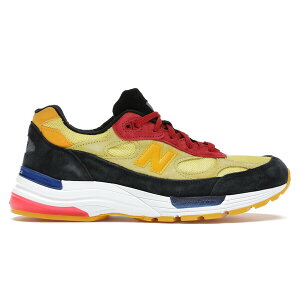 New Balance ニューバランス メンズ スニーカー 【New Balance 992 Yellow Red】 サイズ US_7.5(25.5cm) Yellow/Black-Red