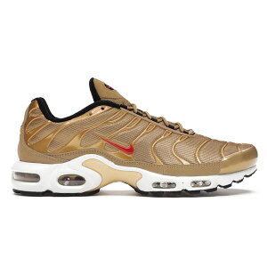 Nike �i�C�L �����Y �X�j�[�J�[ �yNike Air Max Plus Metallic Gold�z �T�C�Y US_10(28.0cm) Metallic Gold/Metallic Gold-University Red