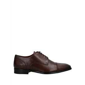 ZEGNA ゼニア ドレスシューズ シューズ メンズ Lace-up shoes Dark brown