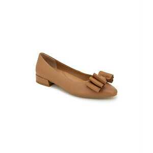 WFg\EY fB[X T_ V[Y Women's Atlas Slip-On Flats Camel- Leather, Textile