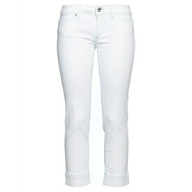 【送料無料】 ヤコブ コーエン レディース デニムパンツ ボトムス Denim cropped White