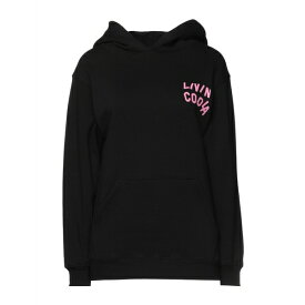 【送料無料】 リビンクール レディース パーカー・スウェットシャツ アウター Sweatshirts Black